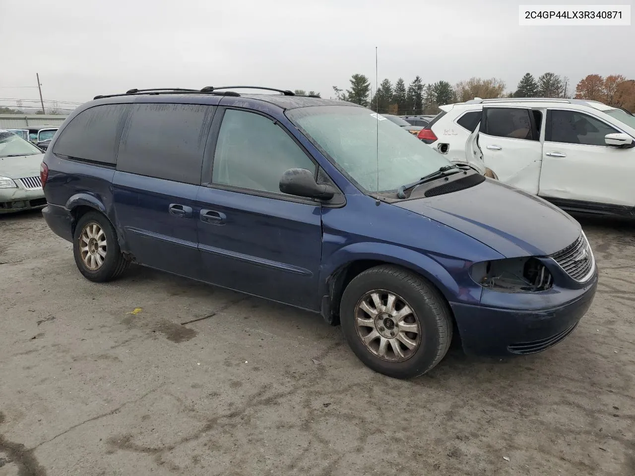 2003 Chrysler Town & Country Lx VIN: 2C4GP44LX3R340871 Lot: 78815254