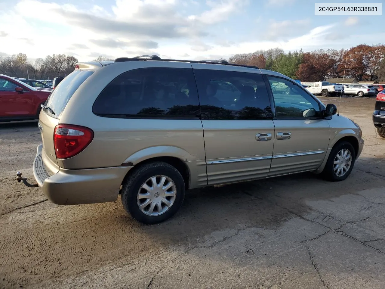 2003 Chrysler Town & Country Lxi VIN: 2C4GP54L63R338881 Lot: 79666504