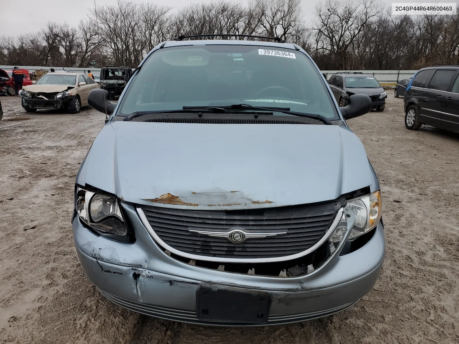 2004 Chrysler Town & Country Lx VIN: 2C4GP44R64R600463 Lot: 39736364