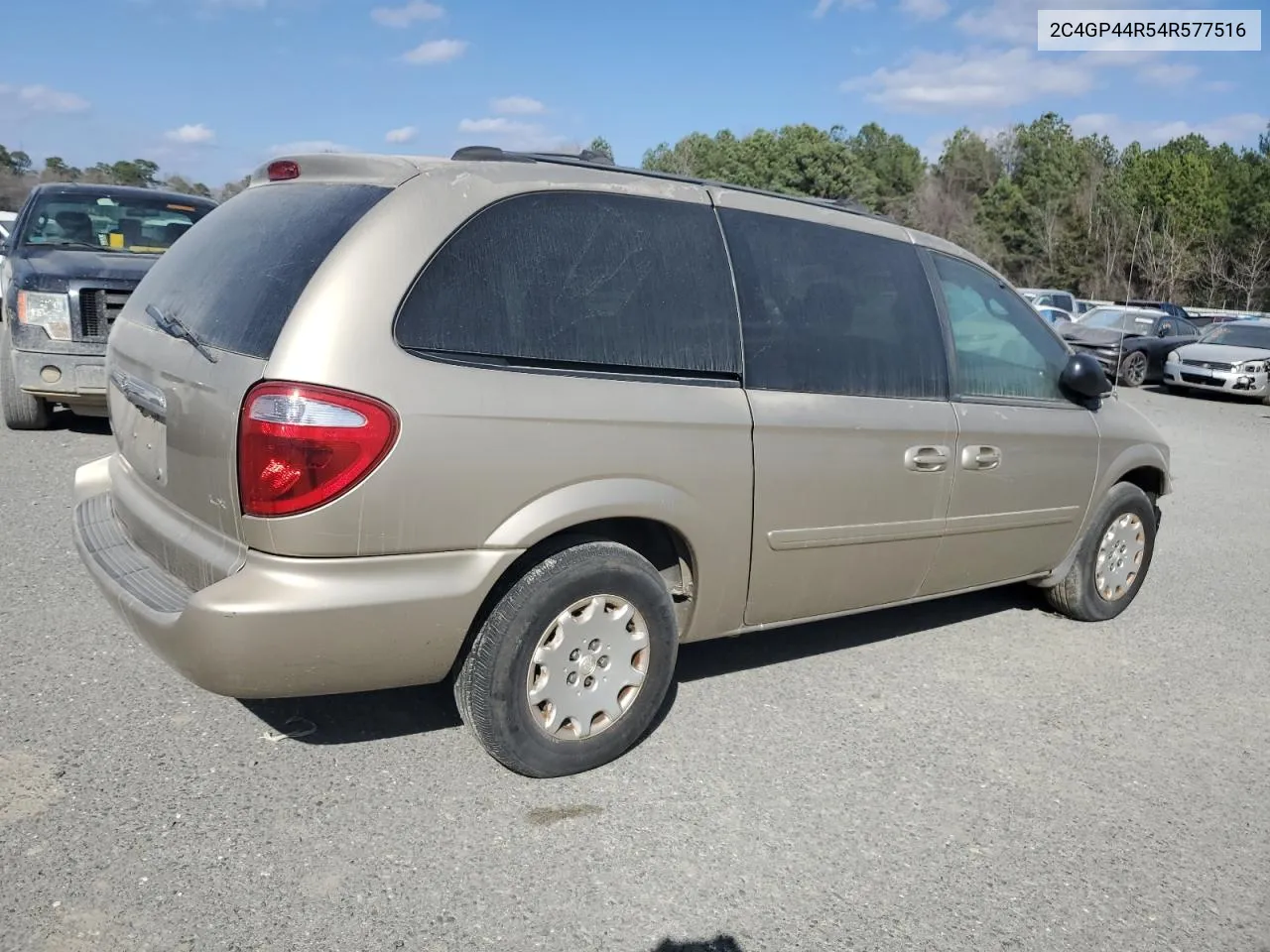 2004 Chrysler Town & Country Lx VIN: 2C4GP44R54R577516 Lot: 44297694