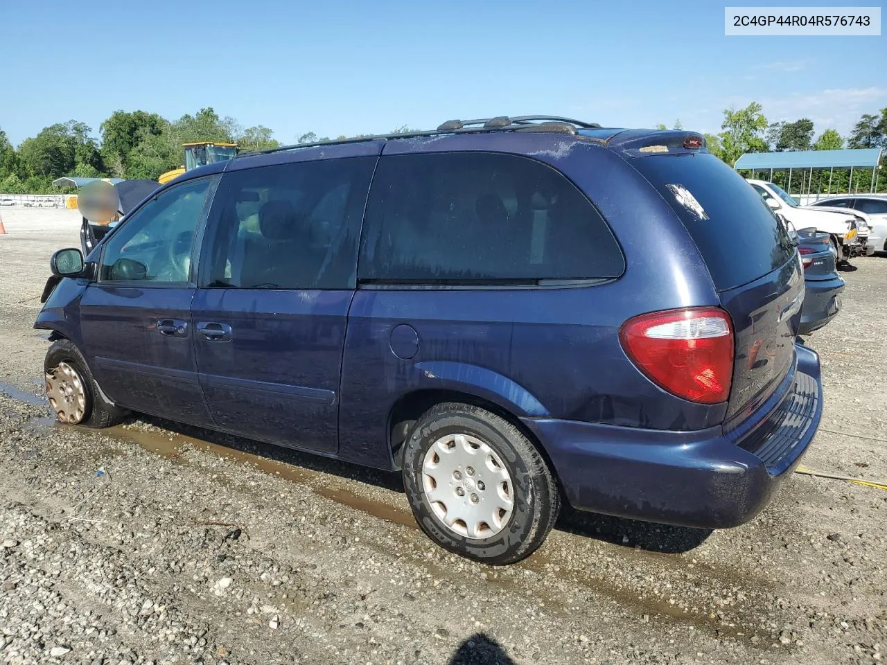 2004 Chrysler Town & Country Lx VIN: 2C4GP44R04R576743 Lot: 61265884