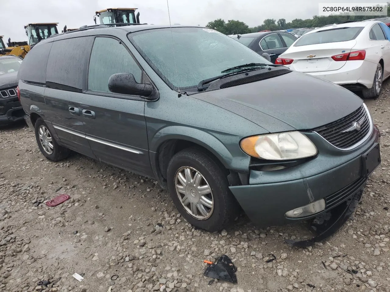 2004 Chrysler Town & Country Limited VIN: 2C8GP64L94R575502 Lot: 61746354