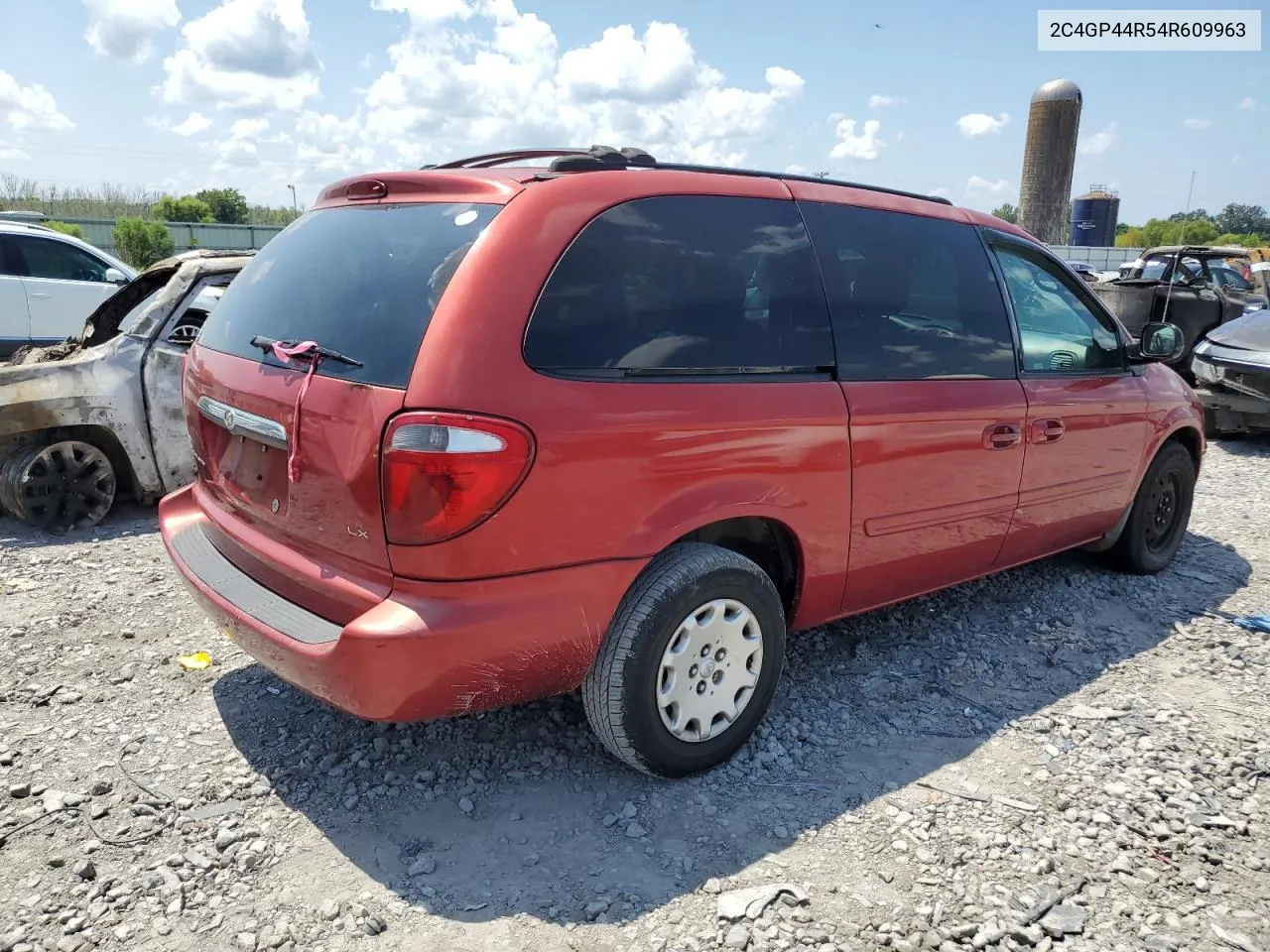 2004 Chrysler Town & Country Lx VIN: 2C4GP44R54R609963 Lot: 68439684