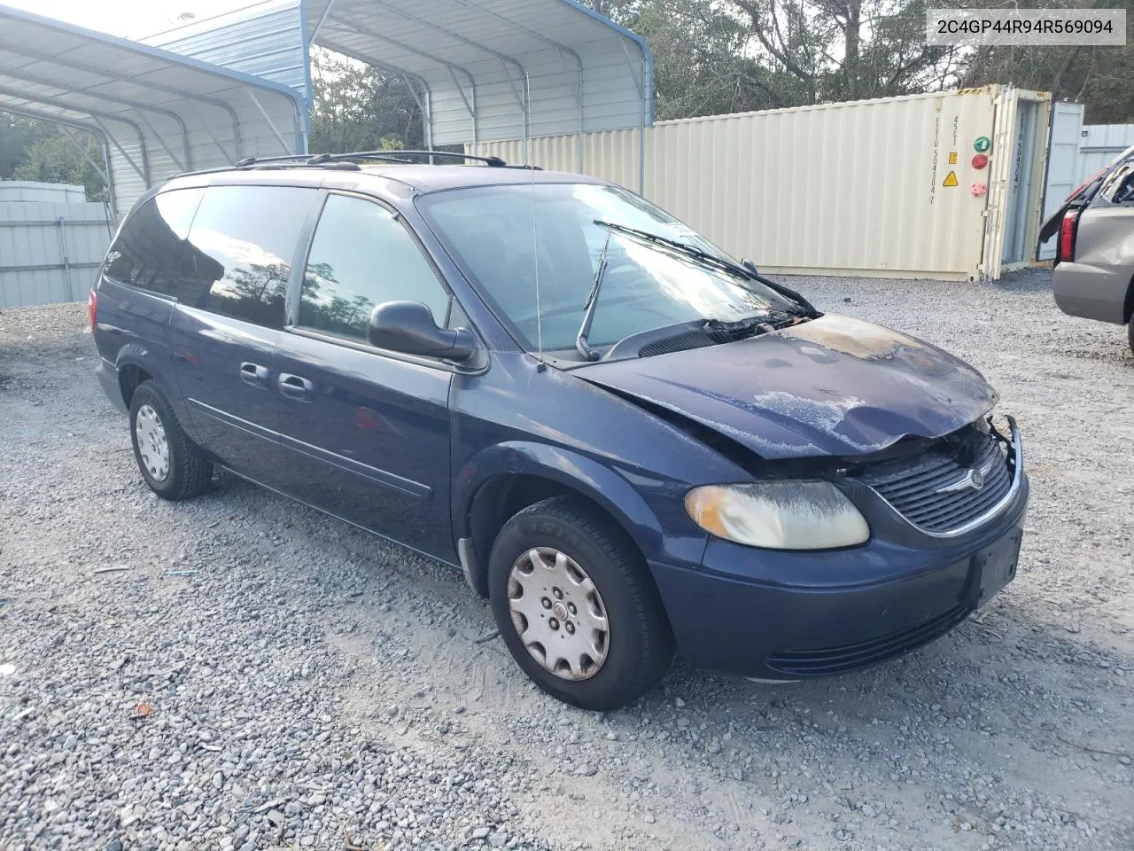 2004 Chrysler Town & Country Lx VIN: 2C4GP44R94R569094 Lot: 73502724