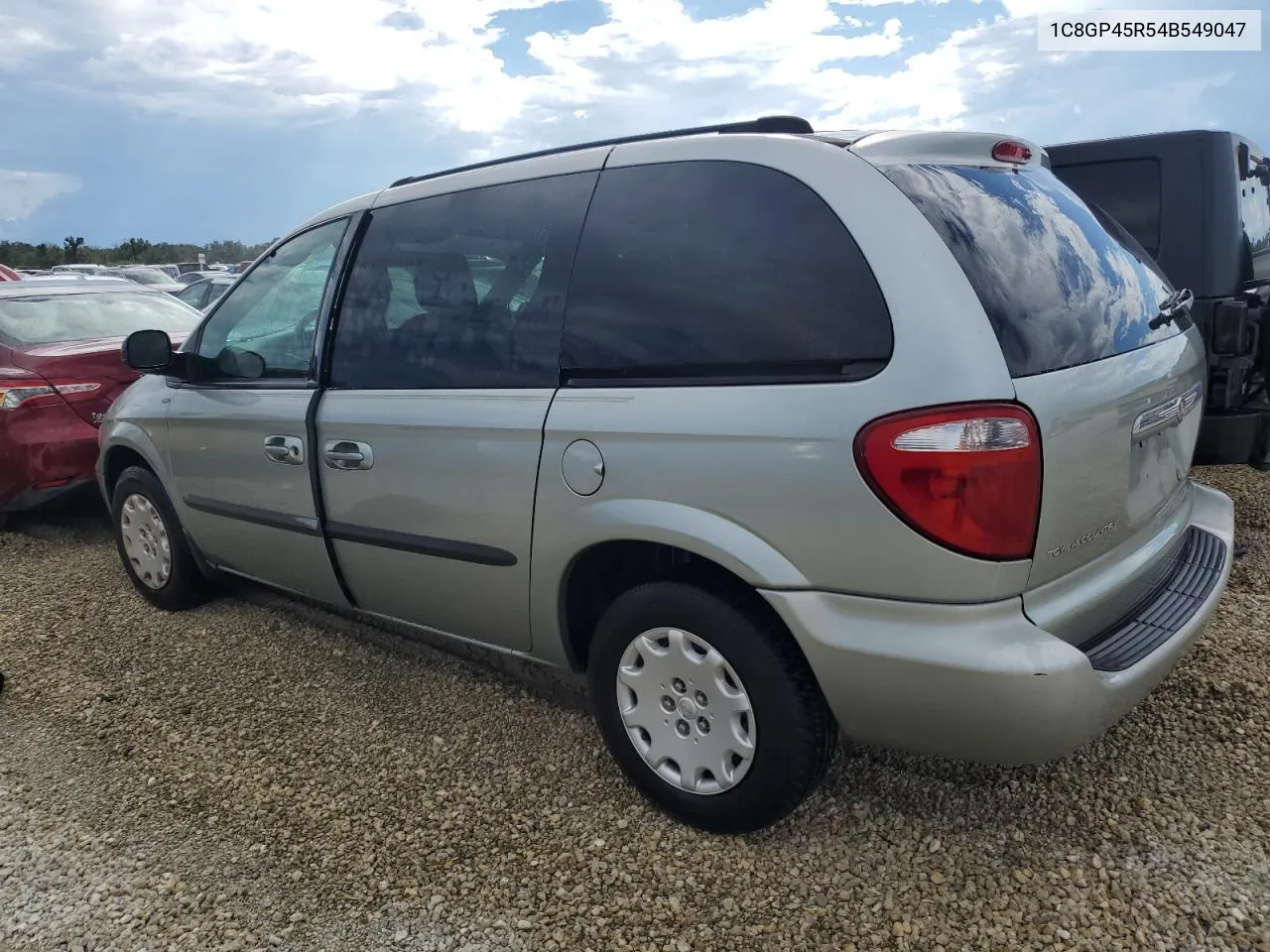 2004 Chrysler Town & Country VIN: 1C8GP45R54B549047 Lot: 74229214