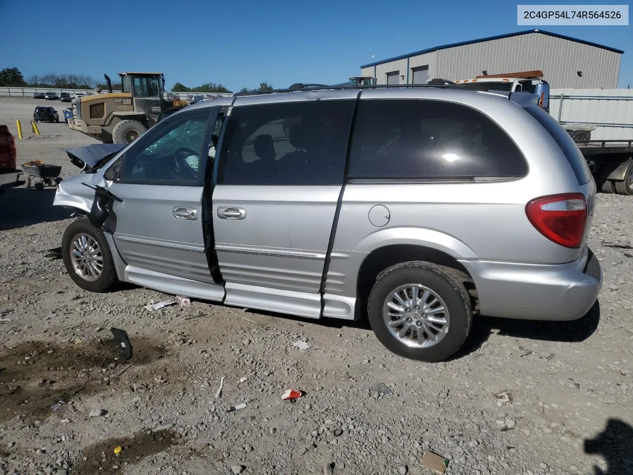 2004 Chrysler Town & Country Touring VIN: 2C4GP54L74R564526 Lot: 76286684