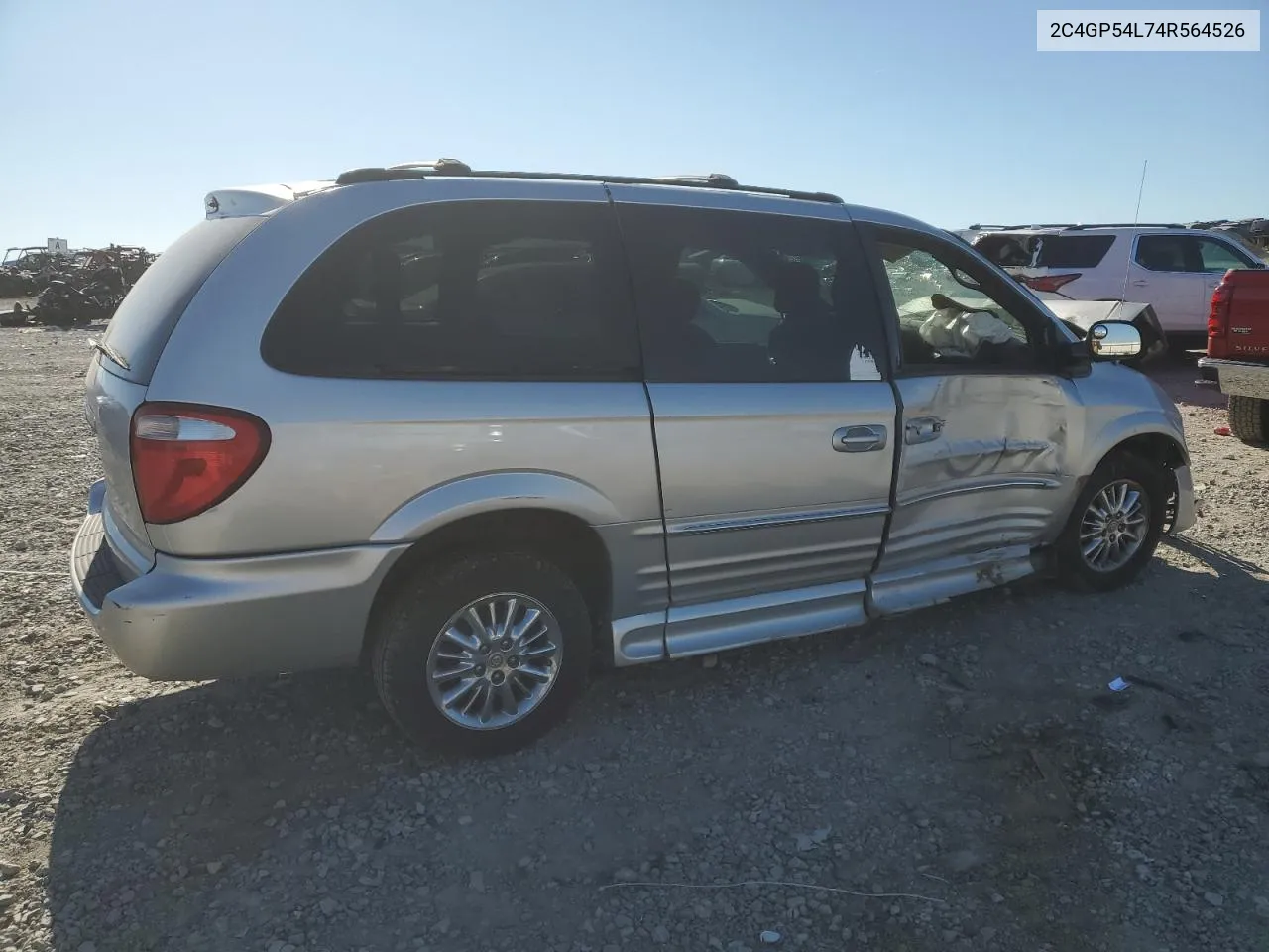 2004 Chrysler Town & Country Touring VIN: 2C4GP54L74R564526 Lot: 76286684