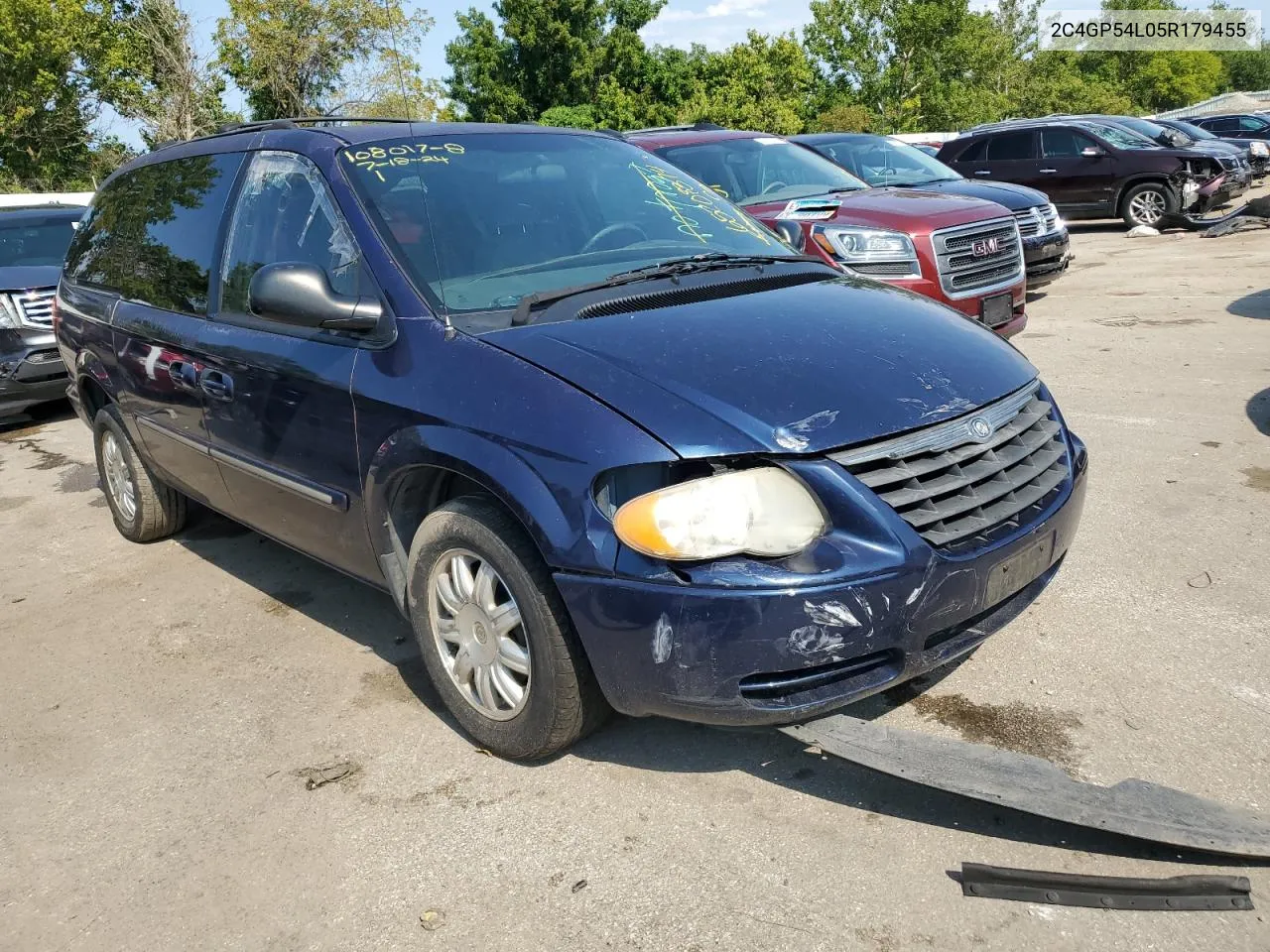 2005 Chrysler Town & Country Touring VIN: 2C4GP54L05R179455 Lot: 65208374