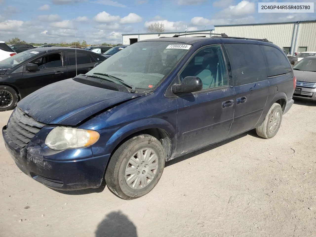 2005 Chrysler Town & Country Lx VIN: 2C4GP44R55R405780 Lot: 72008344