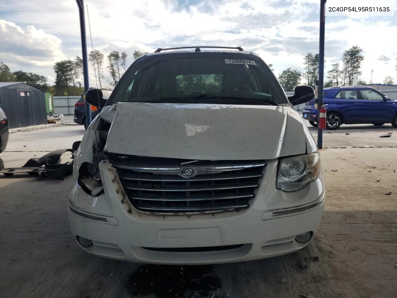 2005 Chrysler Town & Country Touring VIN: 2C4GP54L95R511635 Lot: 73500814