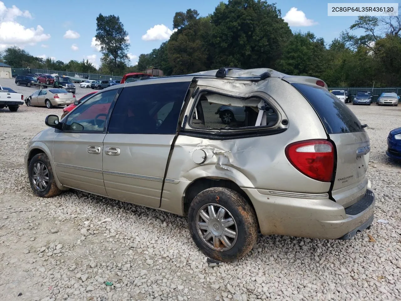 2005 Chrysler Town & Country Limited VIN: 2C8GP64L35R436130 Lot: 74223354