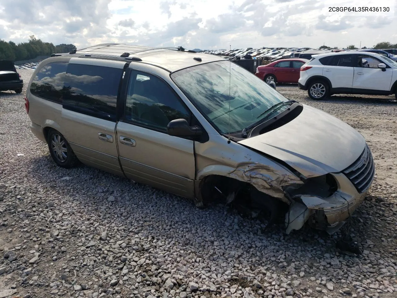 2005 Chrysler Town & Country Limited VIN: 2C8GP64L35R436130 Lot: 74223354