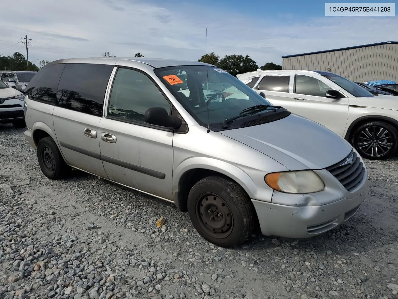 2005 Chrysler Town & Country VIN: 1C4GP45R75B441208 Lot: 74427474