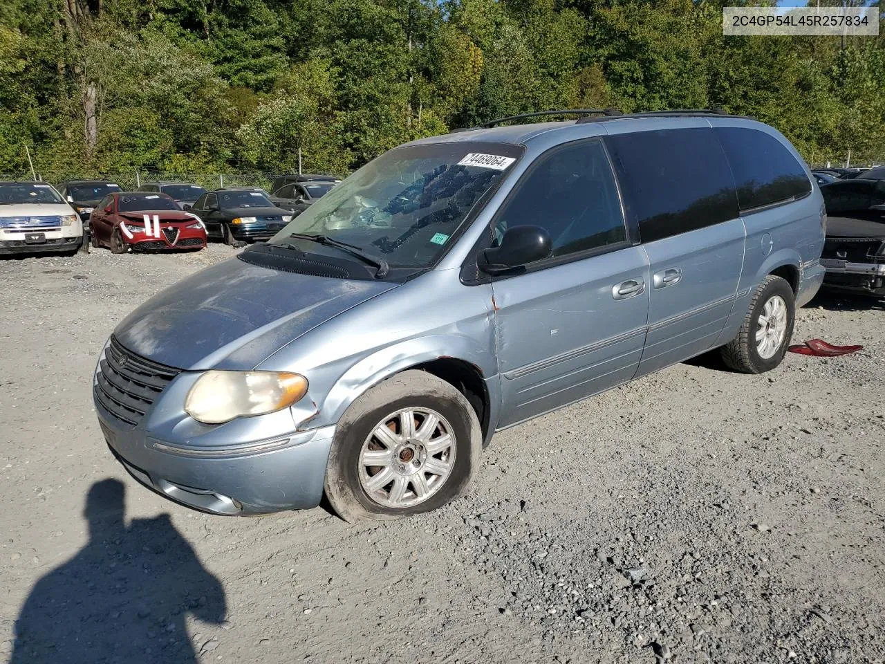 2005 Chrysler Town & Country Touring VIN: 2C4GP54L45R257834 Lot: 74469064