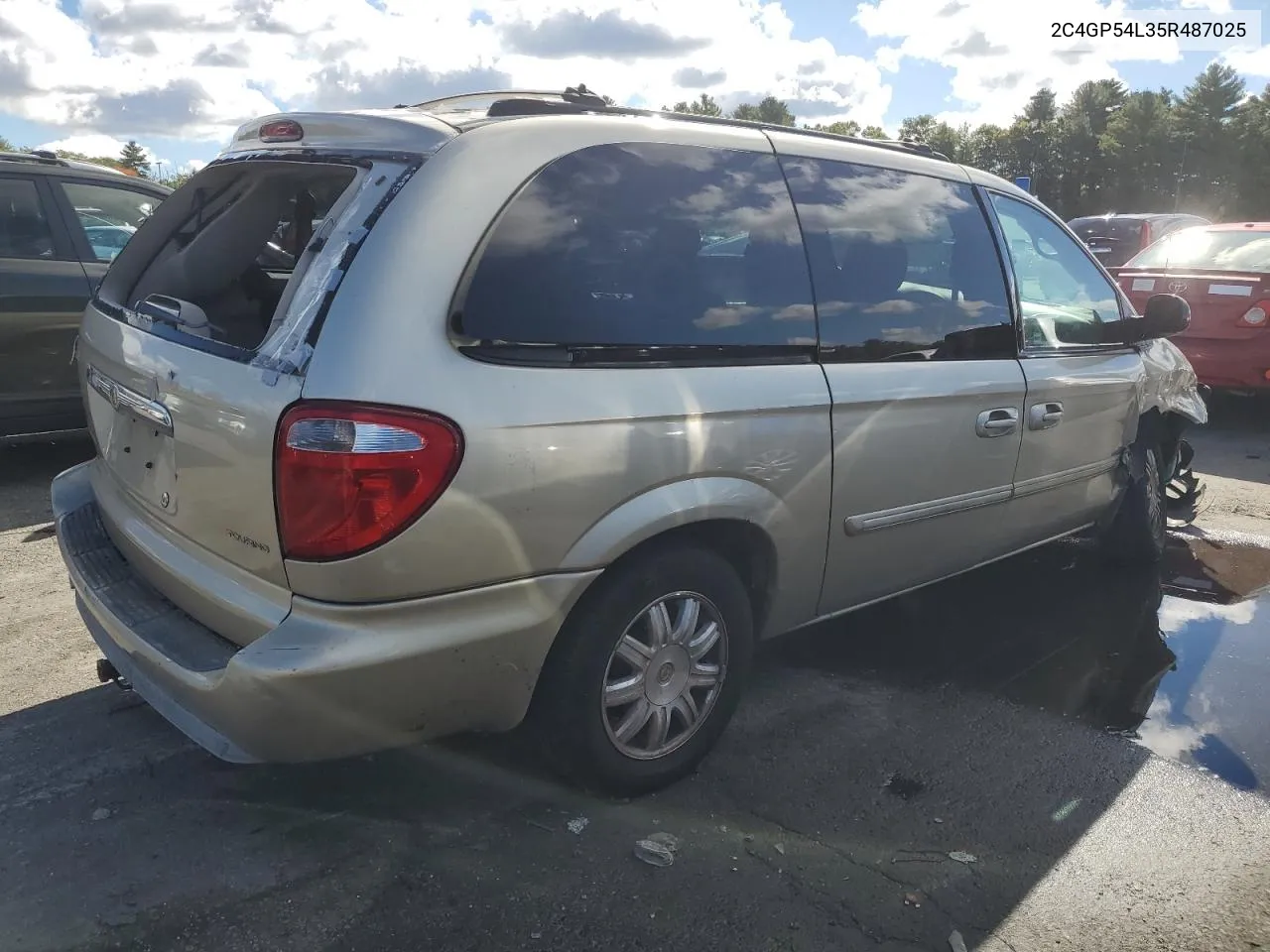 2005 Chrysler Town & Country Touring VIN: 2C4GP54L35R487025 Lot: 74501174