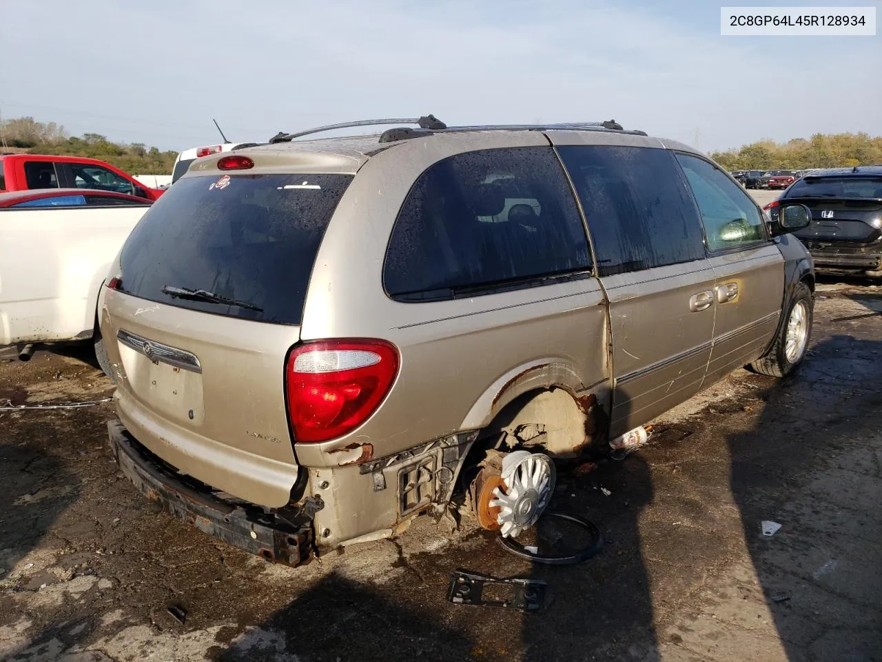 2005 Chrysler Town & Country Limited VIN: 2C8GP64L45R128934 Lot: 74518524