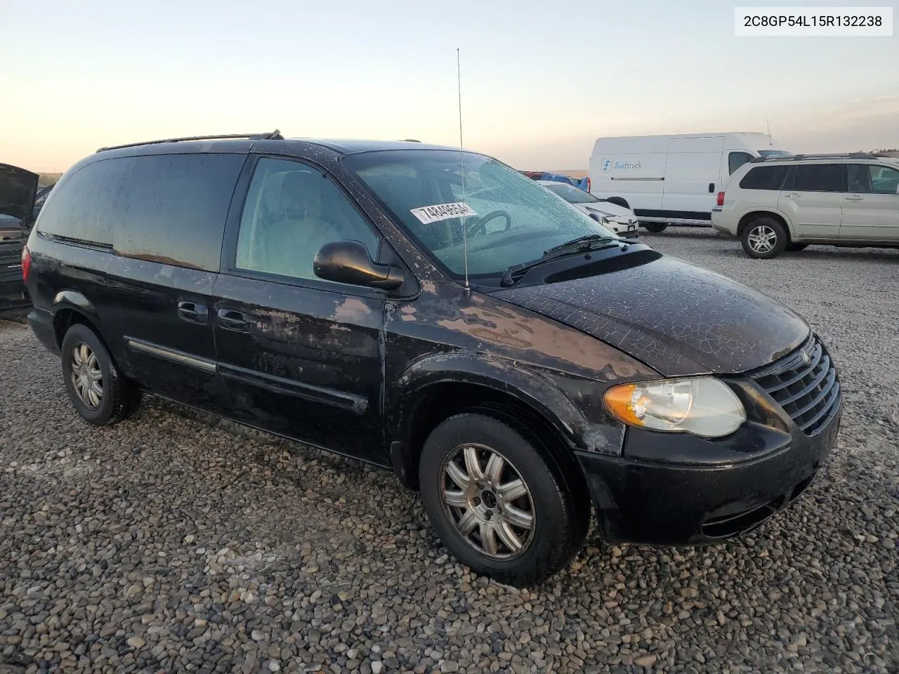 2005 Chrysler Town & Country Touring VIN: 2C8GP54L15R132238 Lot: 74849654