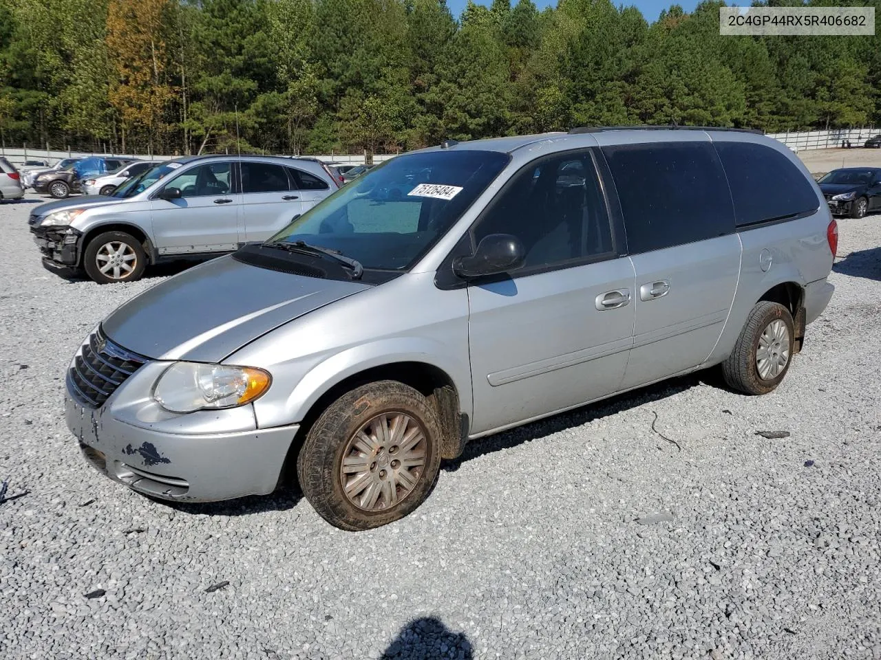 2005 Chrysler Town & Country Lx VIN: 2C4GP44RX5R406682 Lot: 75126484