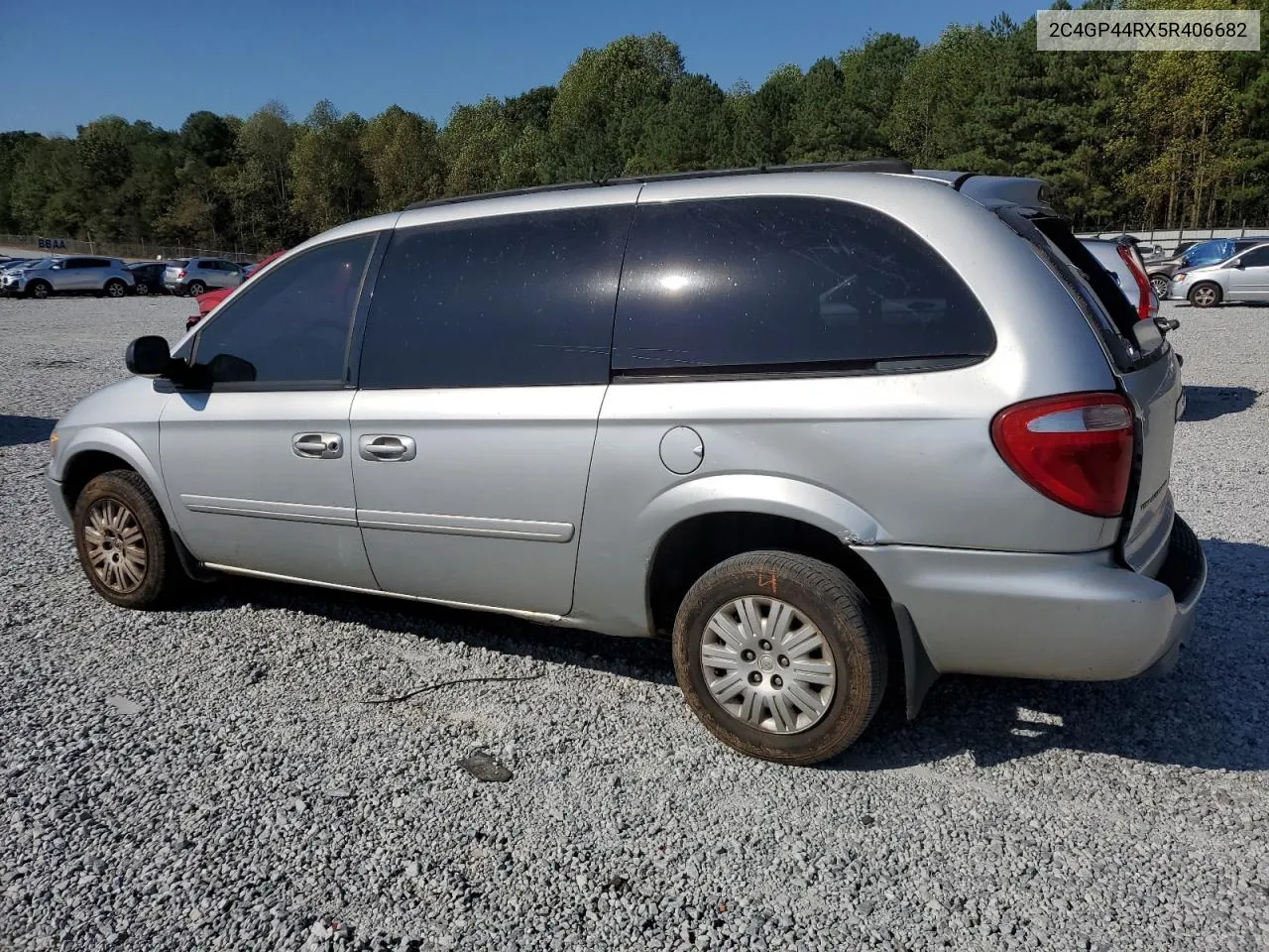 2005 Chrysler Town & Country Lx VIN: 2C4GP44RX5R406682 Lot: 75126484