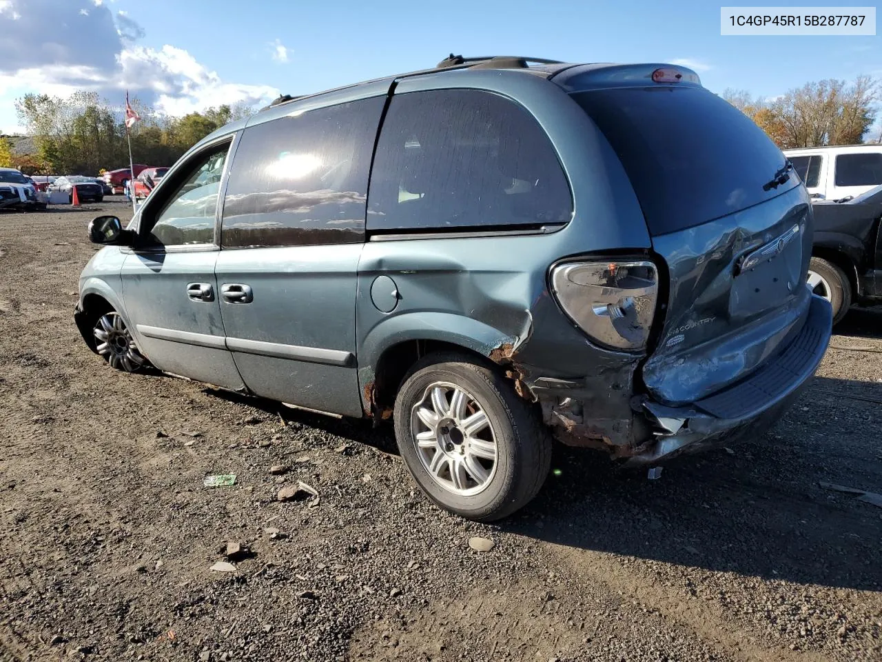 2005 Chrysler Town & Country VIN: 1C4GP45R15B287787 Lot: 75838944