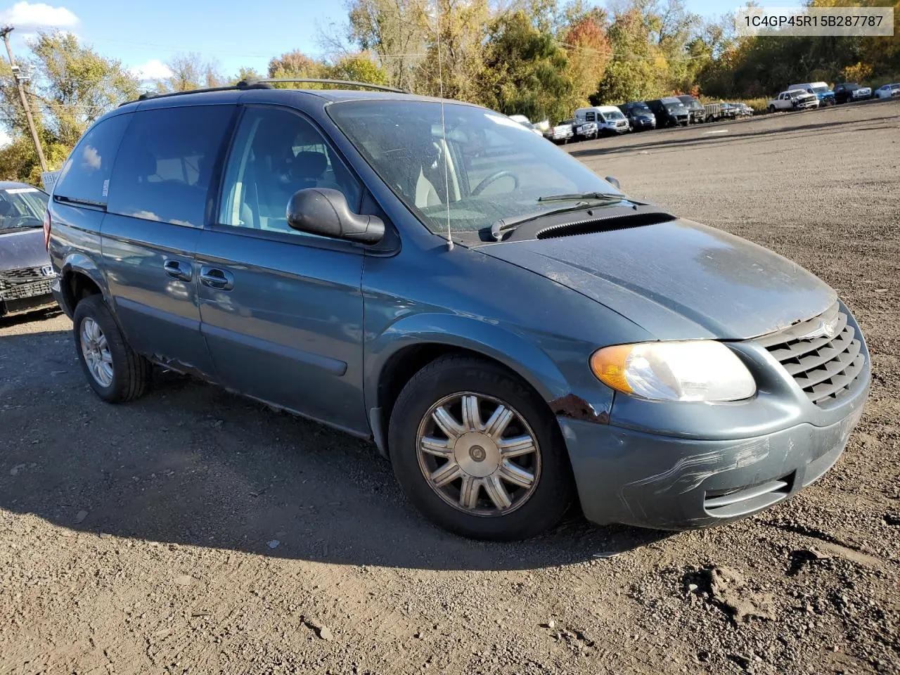 2005 Chrysler Town & Country VIN: 1C4GP45R15B287787 Lot: 75838944