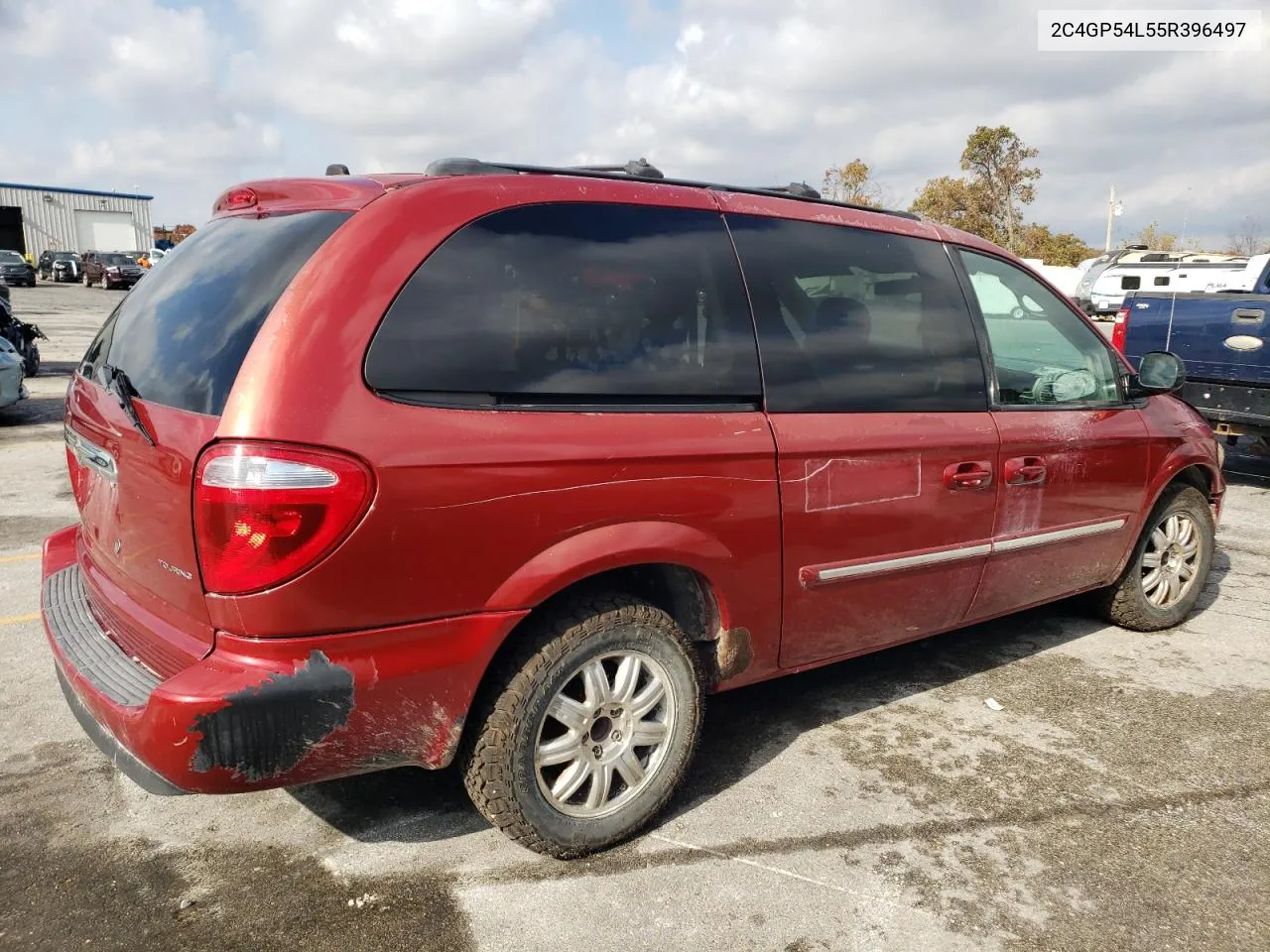 2005 Chrysler Town & Country Touring VIN: 2C4GP54L55R396497 Lot: 76947884