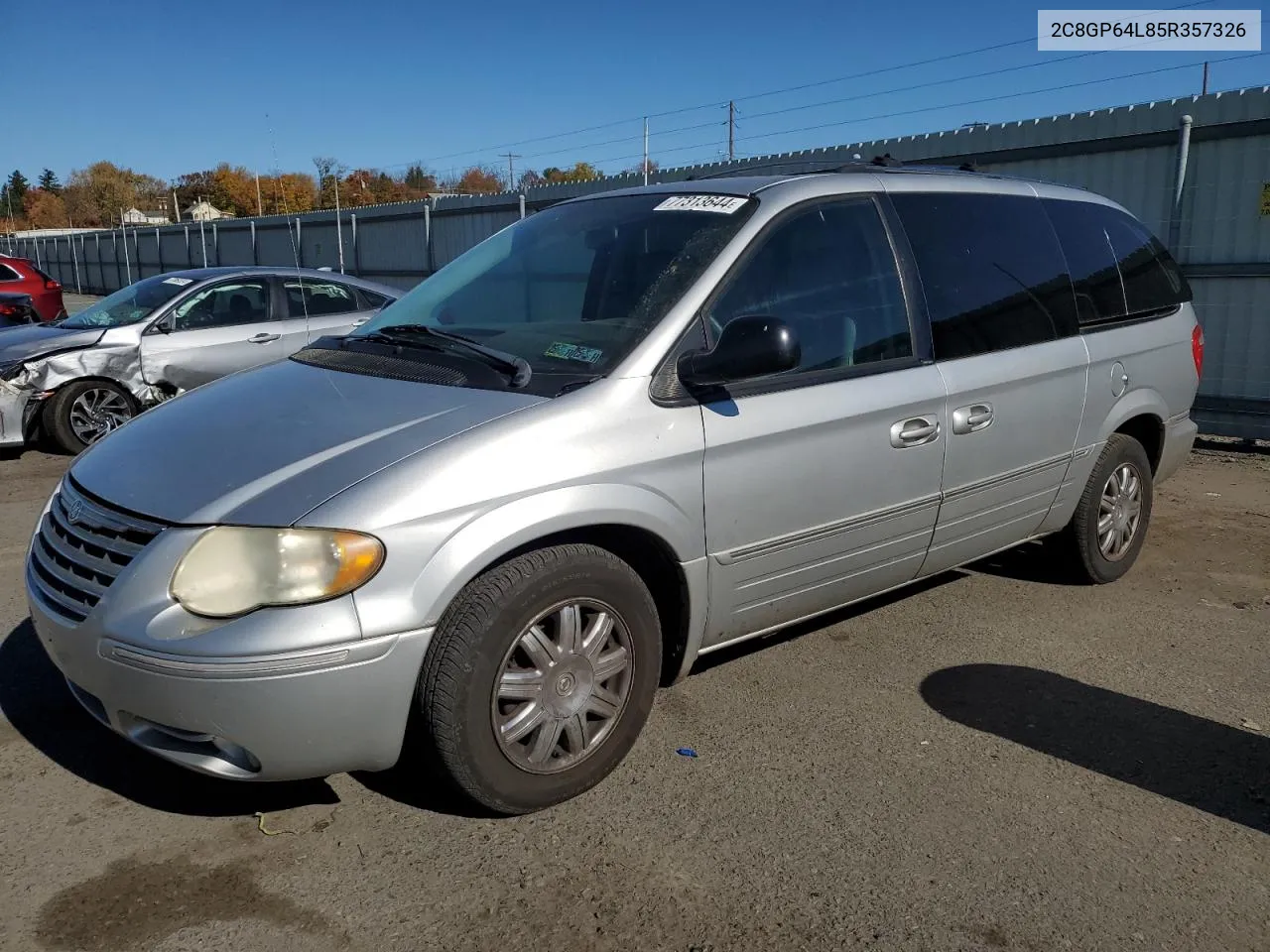 2005 Chrysler Town & Country Limited VIN: 2C8GP64L85R357326 Lot: 77313644