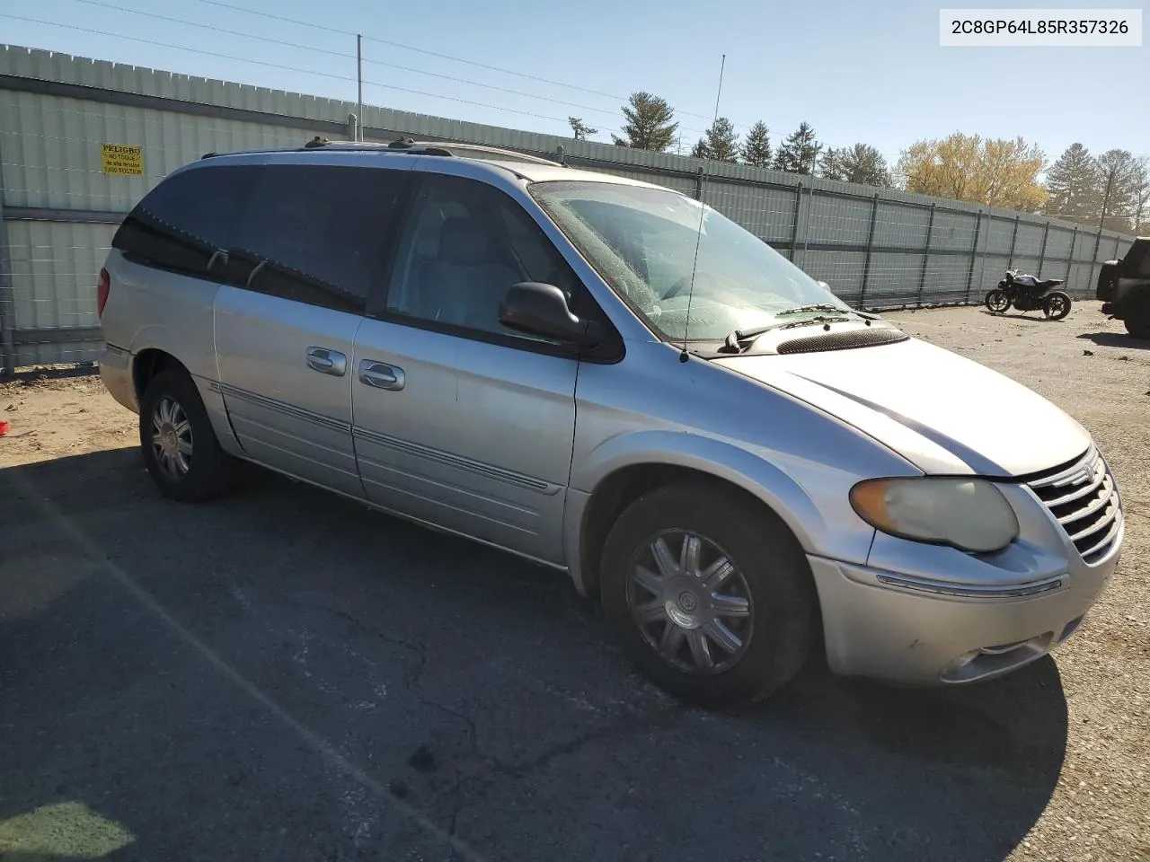 2005 Chrysler Town & Country Limited VIN: 2C8GP64L85R357326 Lot: 77313644