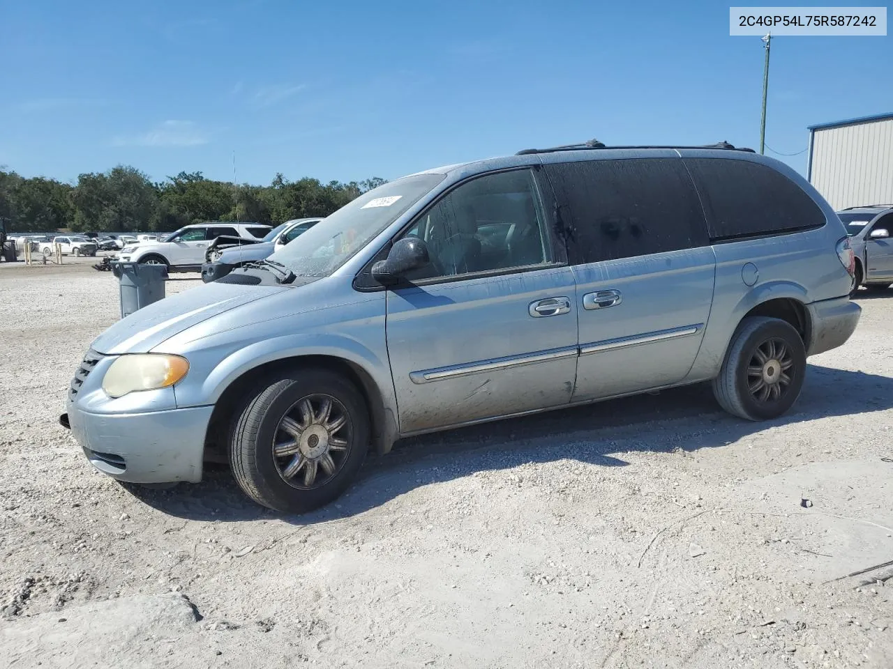 2005 Chrysler Town & Country Touring VIN: 2C4GP54L75R587242 Lot: 77878604