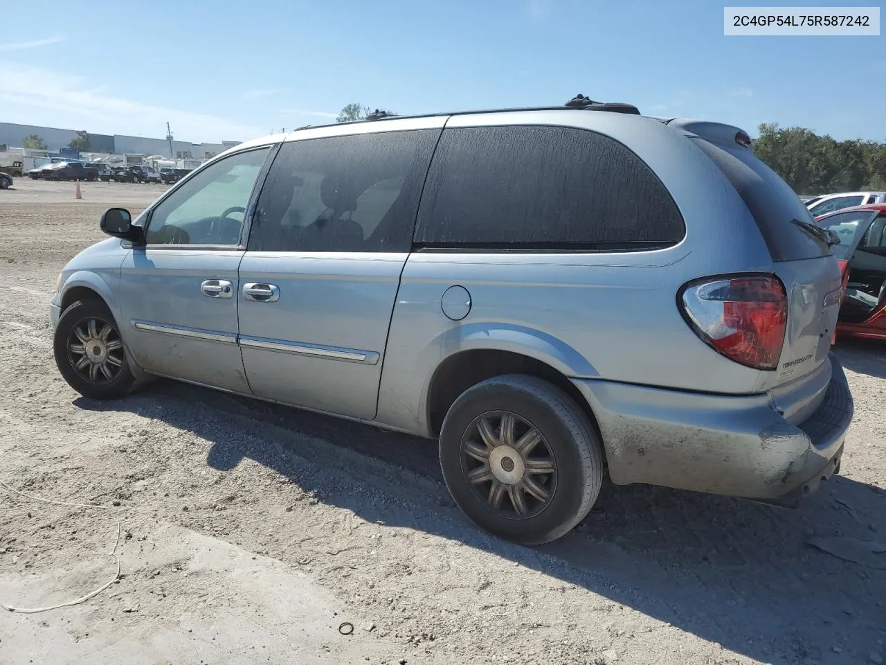 2005 Chrysler Town & Country Touring VIN: 2C4GP54L75R587242 Lot: 77878604