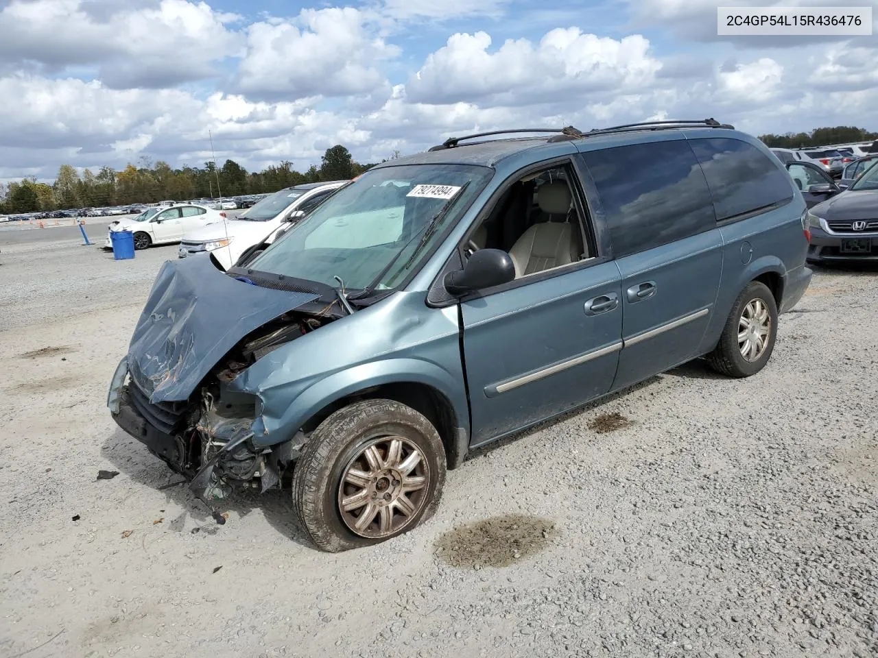 2005 Chrysler Town & Country Touring VIN: 2C4GP54L15R436476 Lot: 79274994