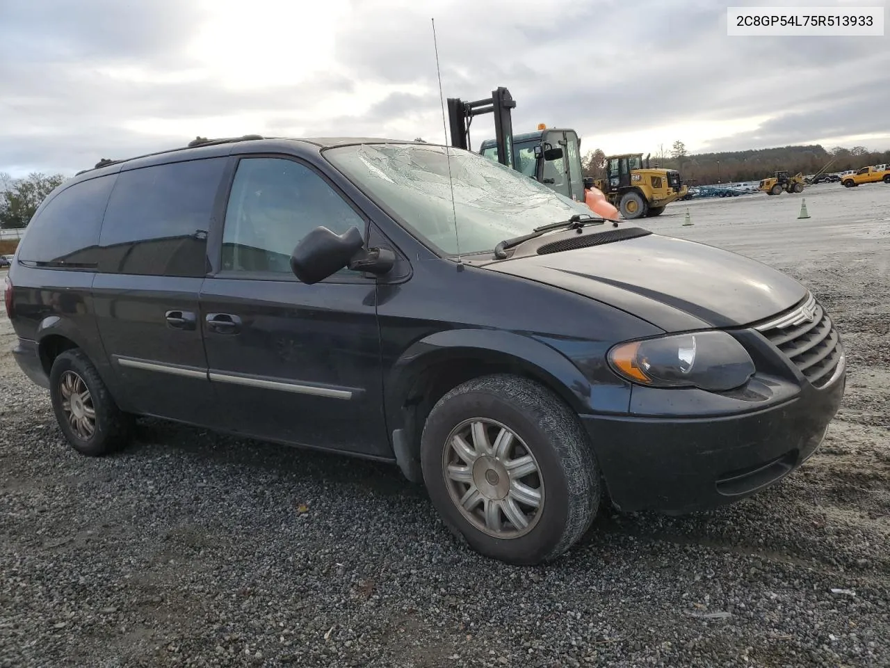 2005 Chrysler Town & Country Touring VIN: 2C8GP54L75R513933 Lot: 79724584