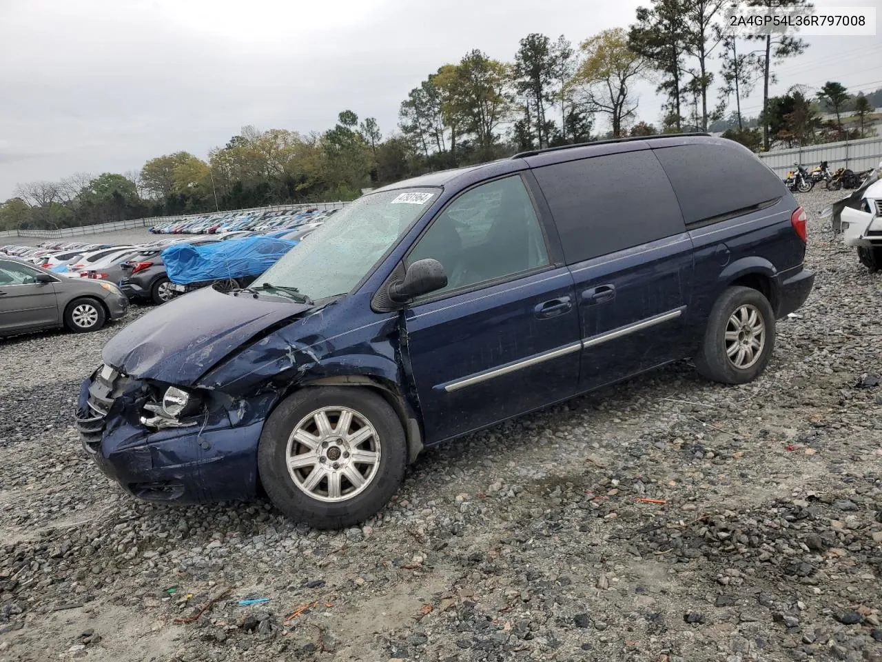 2006 Chrysler Town & Country Touring VIN: 2A4GP54L36R797008 Lot: 47931964