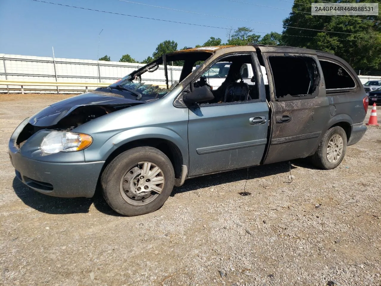 2006 Chrysler Town & Country Lx VIN: 2A4GP44R46R888531 Lot: 61796114