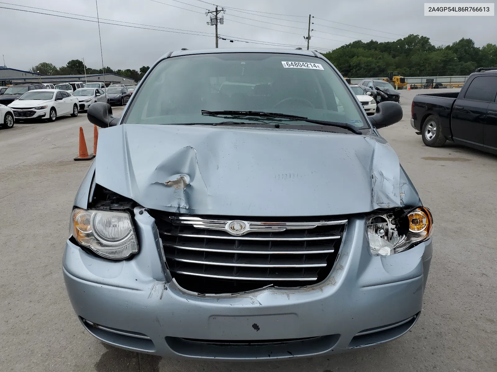 2006 Chrysler Town & Country Touring VIN: 2A4GP54L86R766613 Lot: 64804214