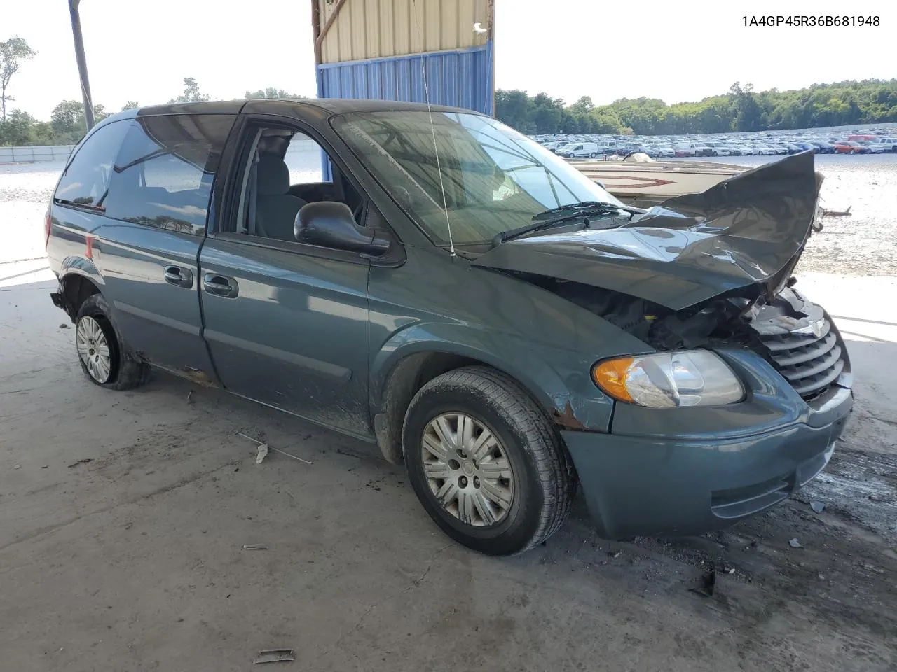 2006 Chrysler Town & Country VIN: 1A4GP45R36B681948 Lot: 66801434