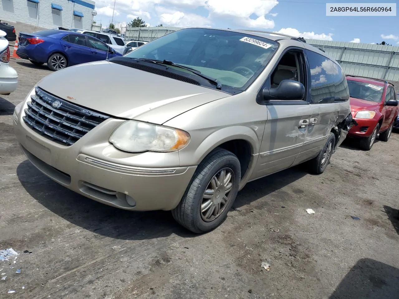 2006 Chrysler Town & Country Limited VIN: 2A8GP64L56R660964 Lot: 66865464