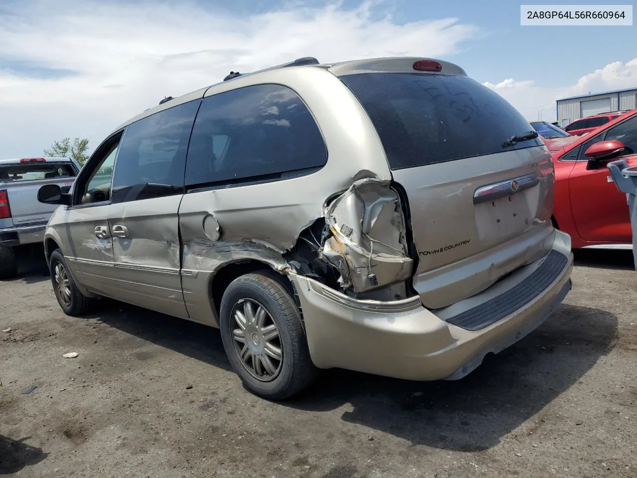 2006 Chrysler Town & Country Limited VIN: 2A8GP64L56R660964 Lot: 66865464