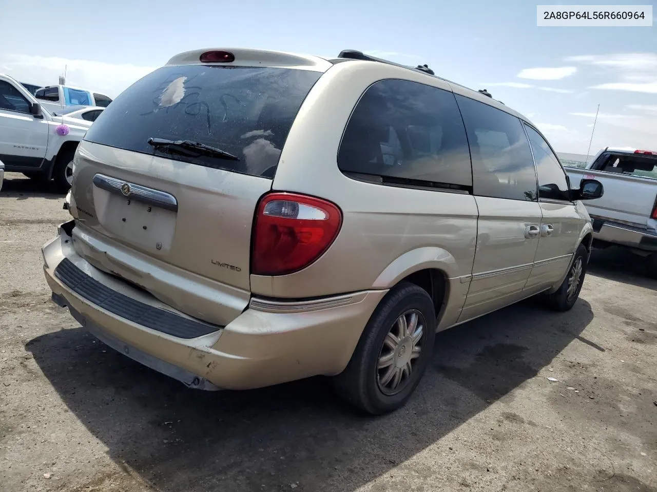 2006 Chrysler Town & Country Limited VIN: 2A8GP64L56R660964 Lot: 66865464