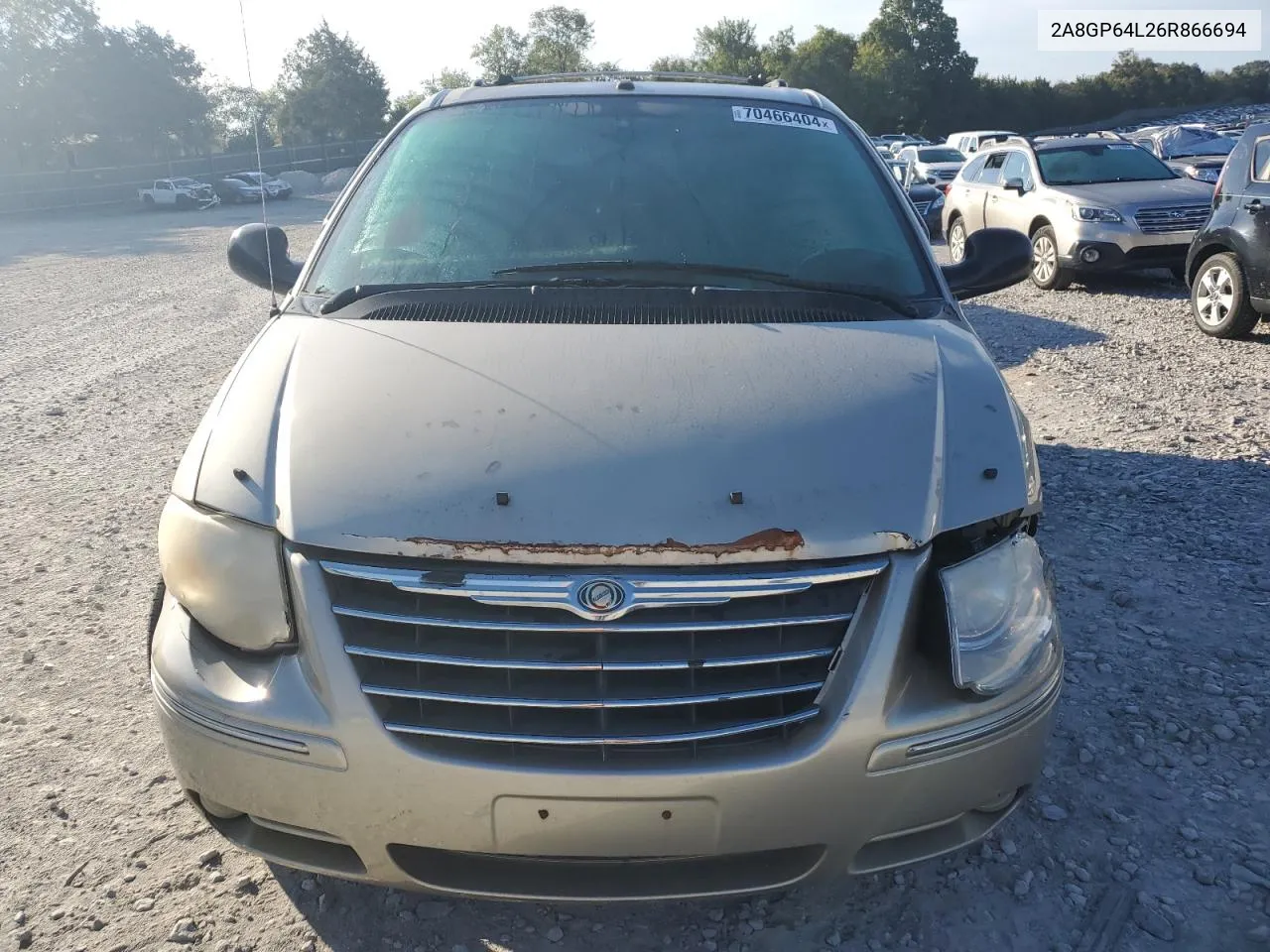 2006 Chrysler Town & Country Limited VIN: 2A8GP64L26R866694 Lot: 70466404