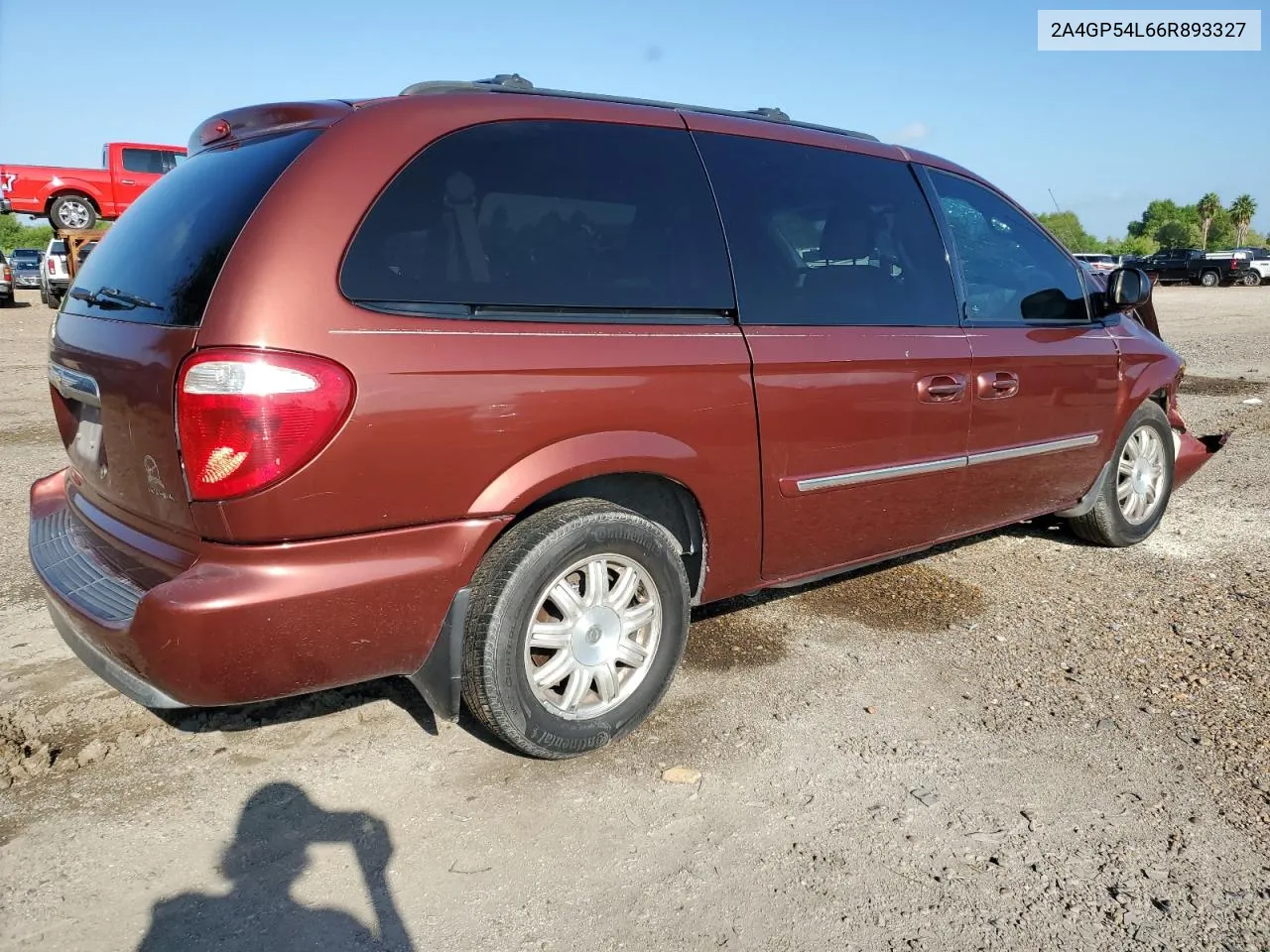 2006 Chrysler Town & Country Touring VIN: 2A4GP54L66R893327 Lot: 71817354