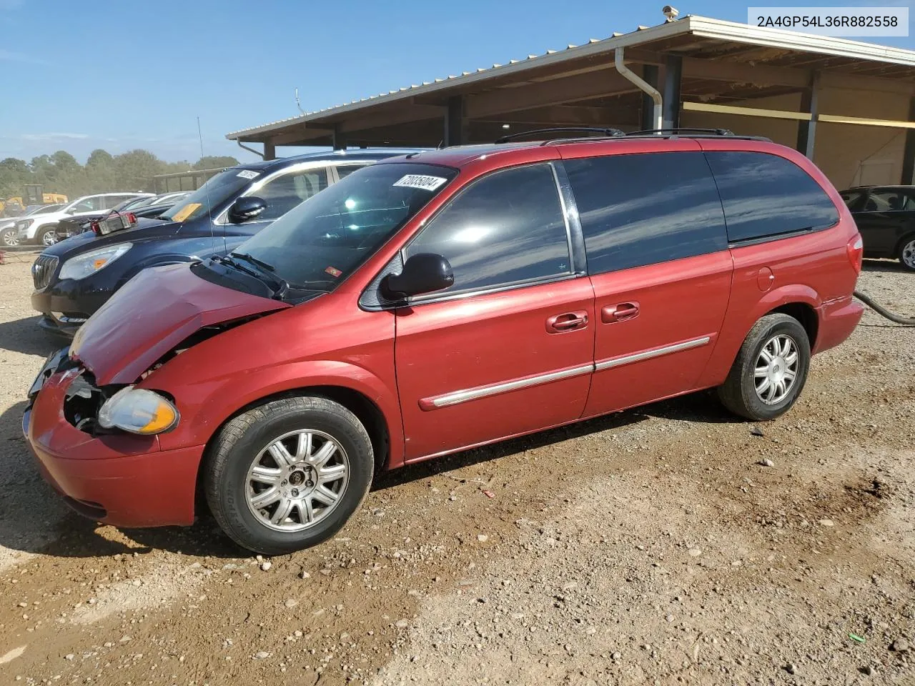 2006 Chrysler Town & Country Touring VIN: 2A4GP54L36R882558 Lot: 72035004