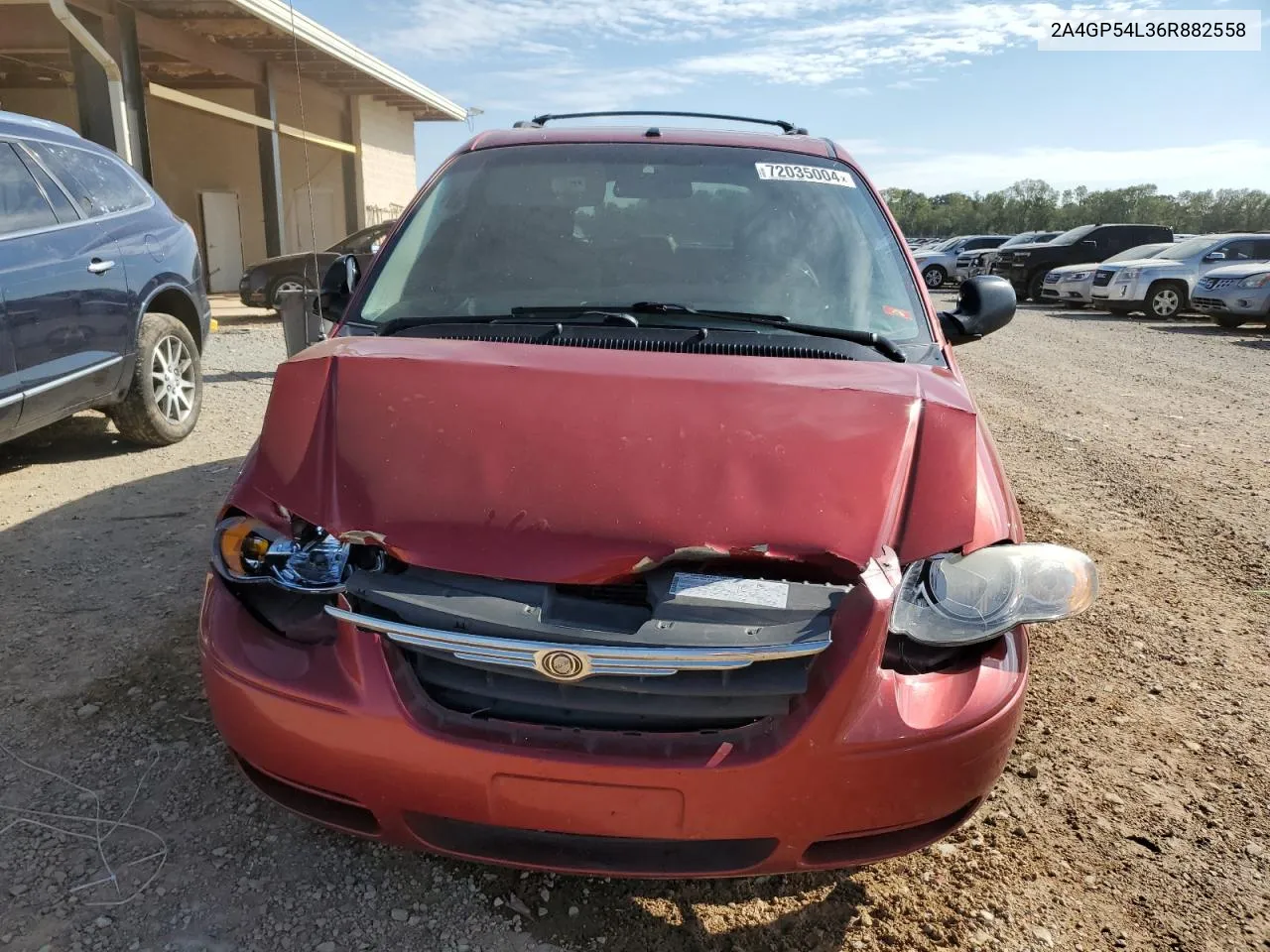 2006 Chrysler Town & Country Touring VIN: 2A4GP54L36R882558 Lot: 72035004