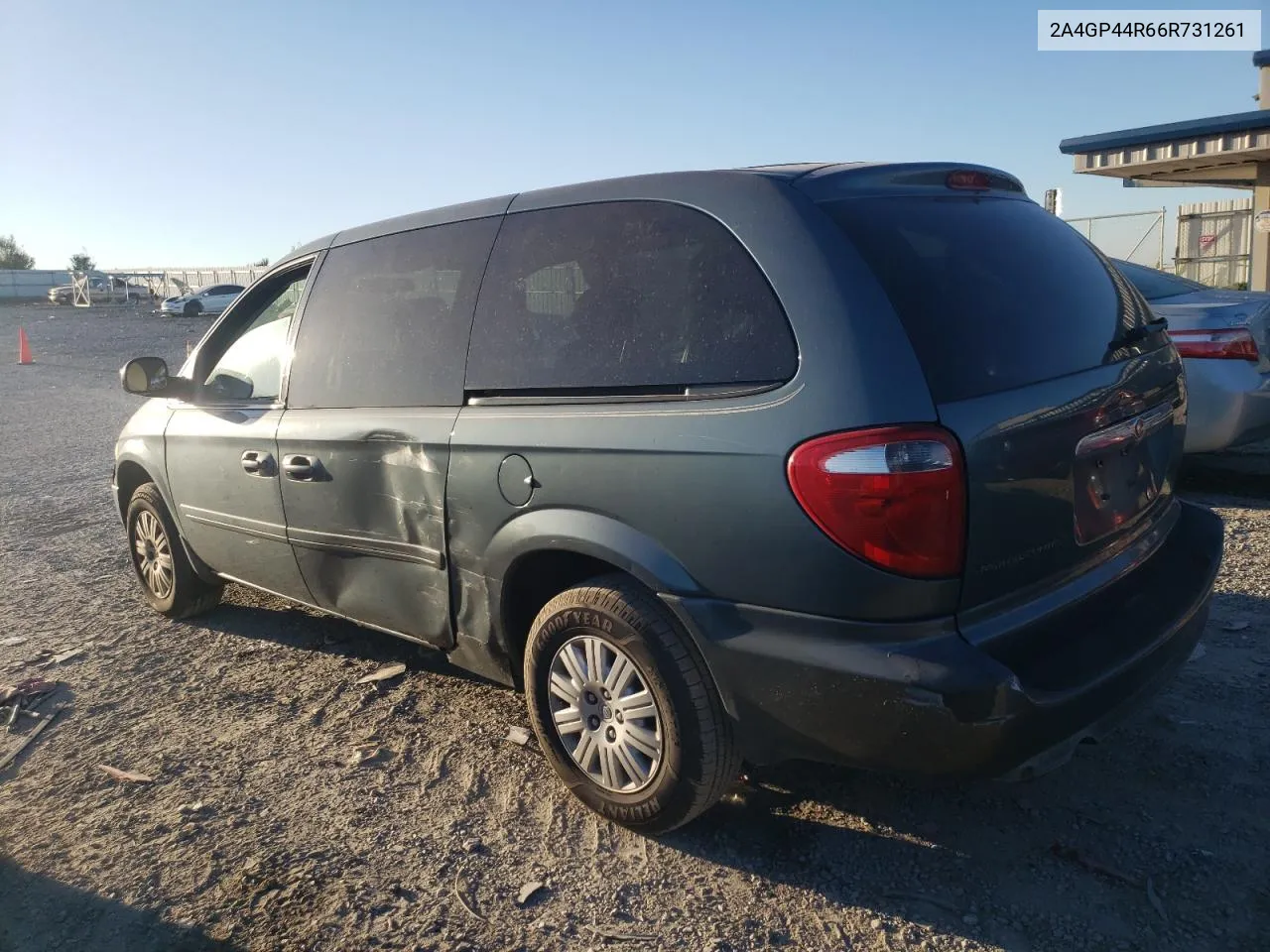 2006 Chrysler Town & Country Lx VIN: 2A4GP44R66R731261 Lot: 74000814