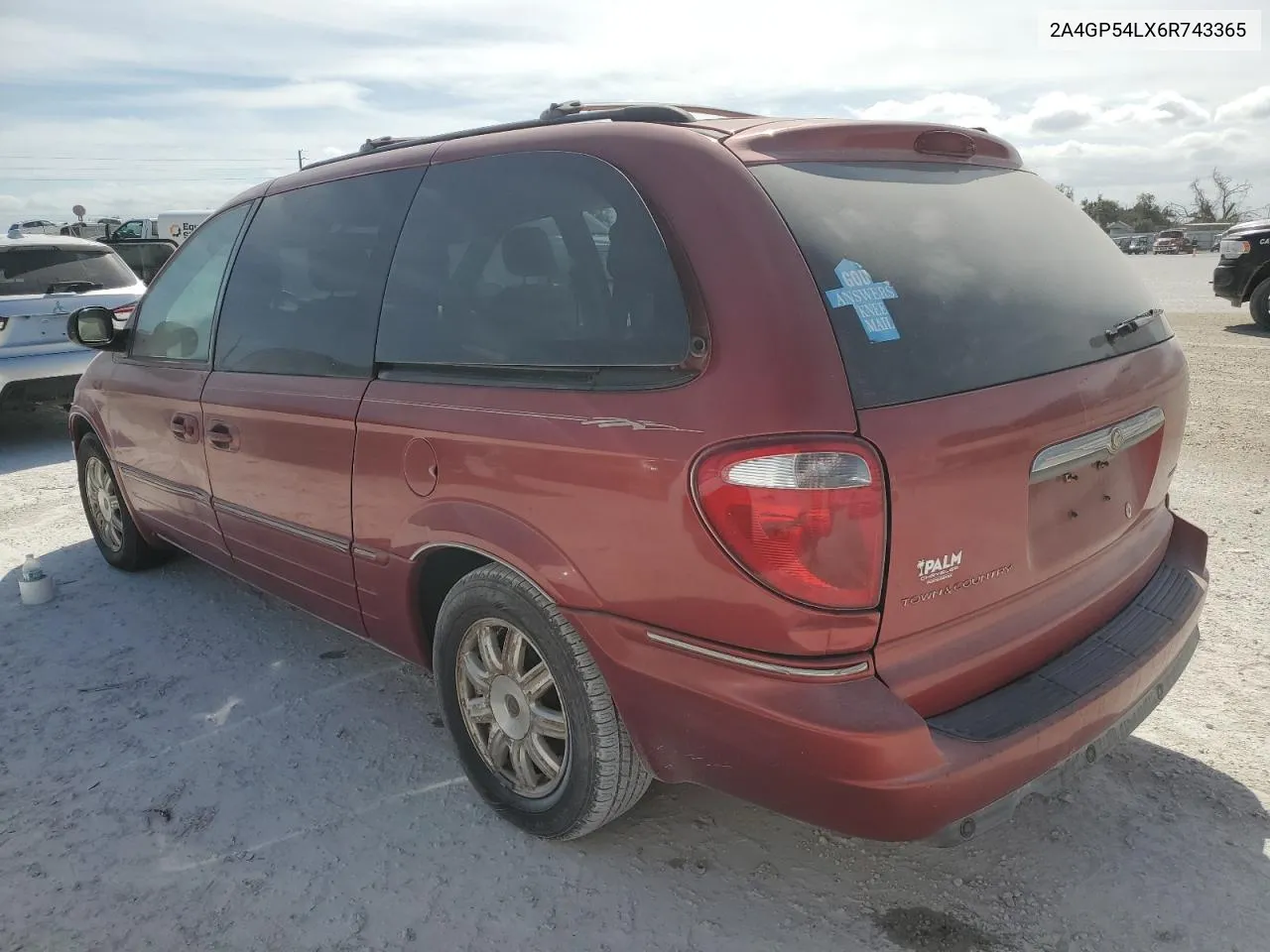 2006 Chrysler Town & Country Touring VIN: 2A4GP54LX6R743365 Lot: 74611944