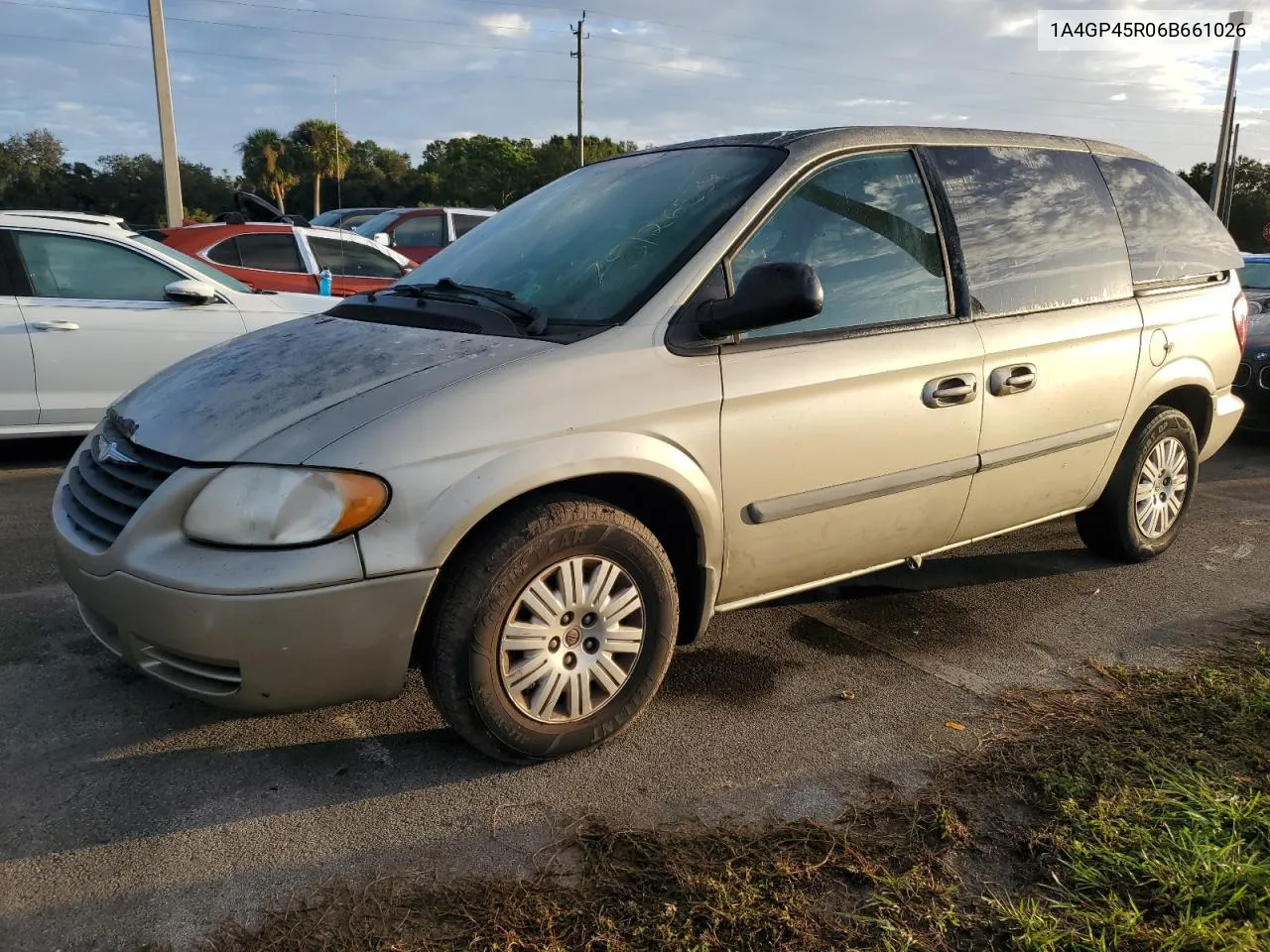 2006 Chrysler Town & Country VIN: 1A4GP45R06B661026 Lot: 75126534