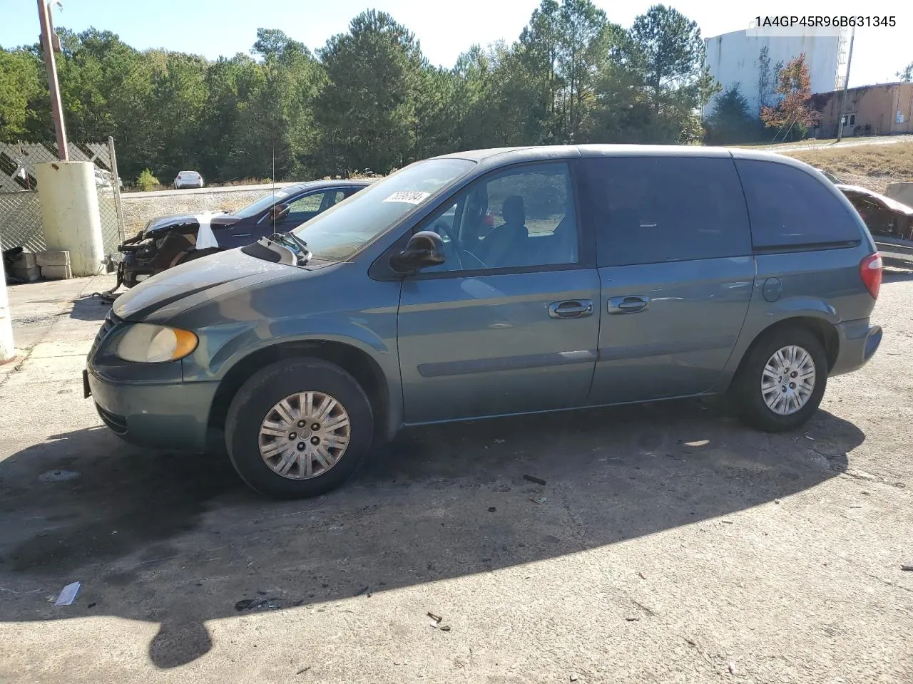 2006 Chrysler Town & Country VIN: 1A4GP45R96B631345 Lot: 76396784