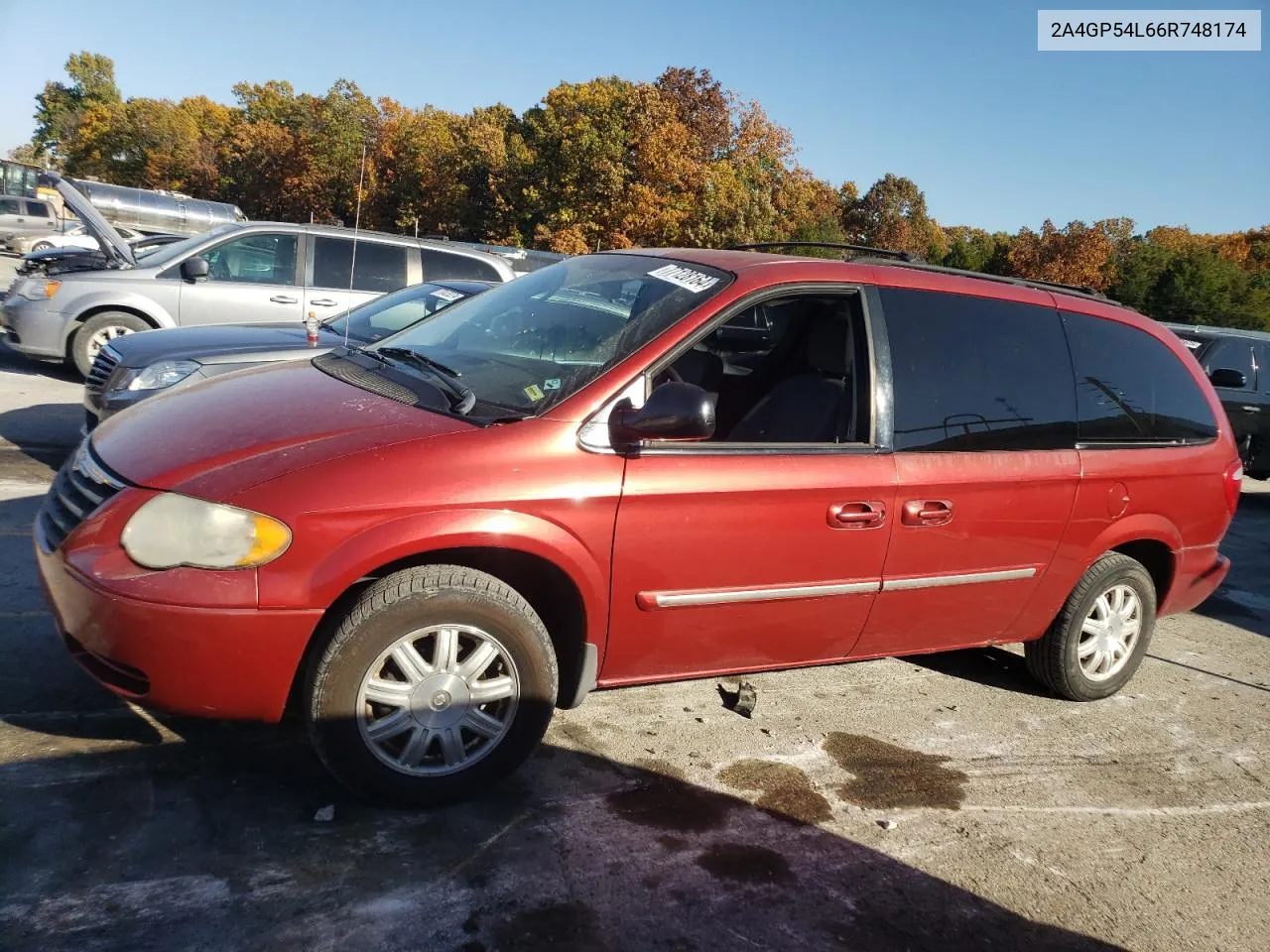 2006 Chrysler Town & Country Touring VIN: 2A4GP54L66R748174 Lot: 77128164