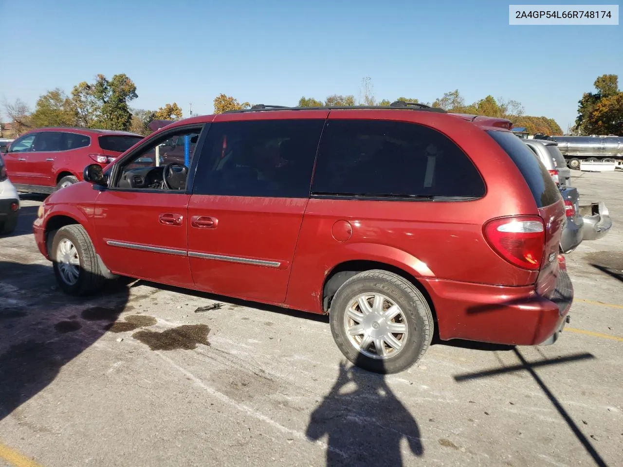 2006 Chrysler Town & Country Touring VIN: 2A4GP54L66R748174 Lot: 77128164