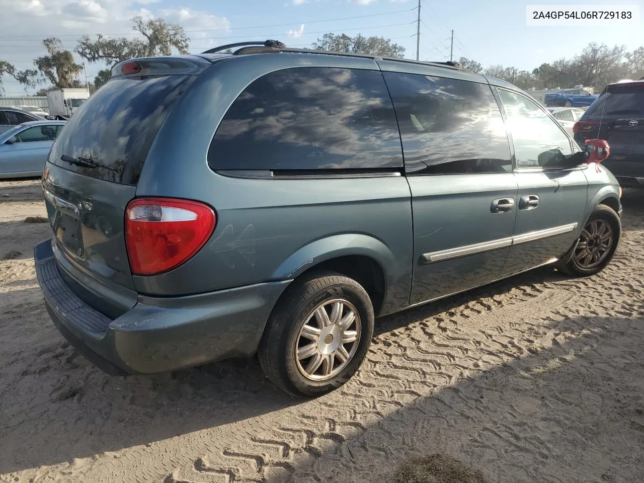 2006 Chrysler Town & Country Touring VIN: 2A4GP54L06R729183 Lot: 77665224